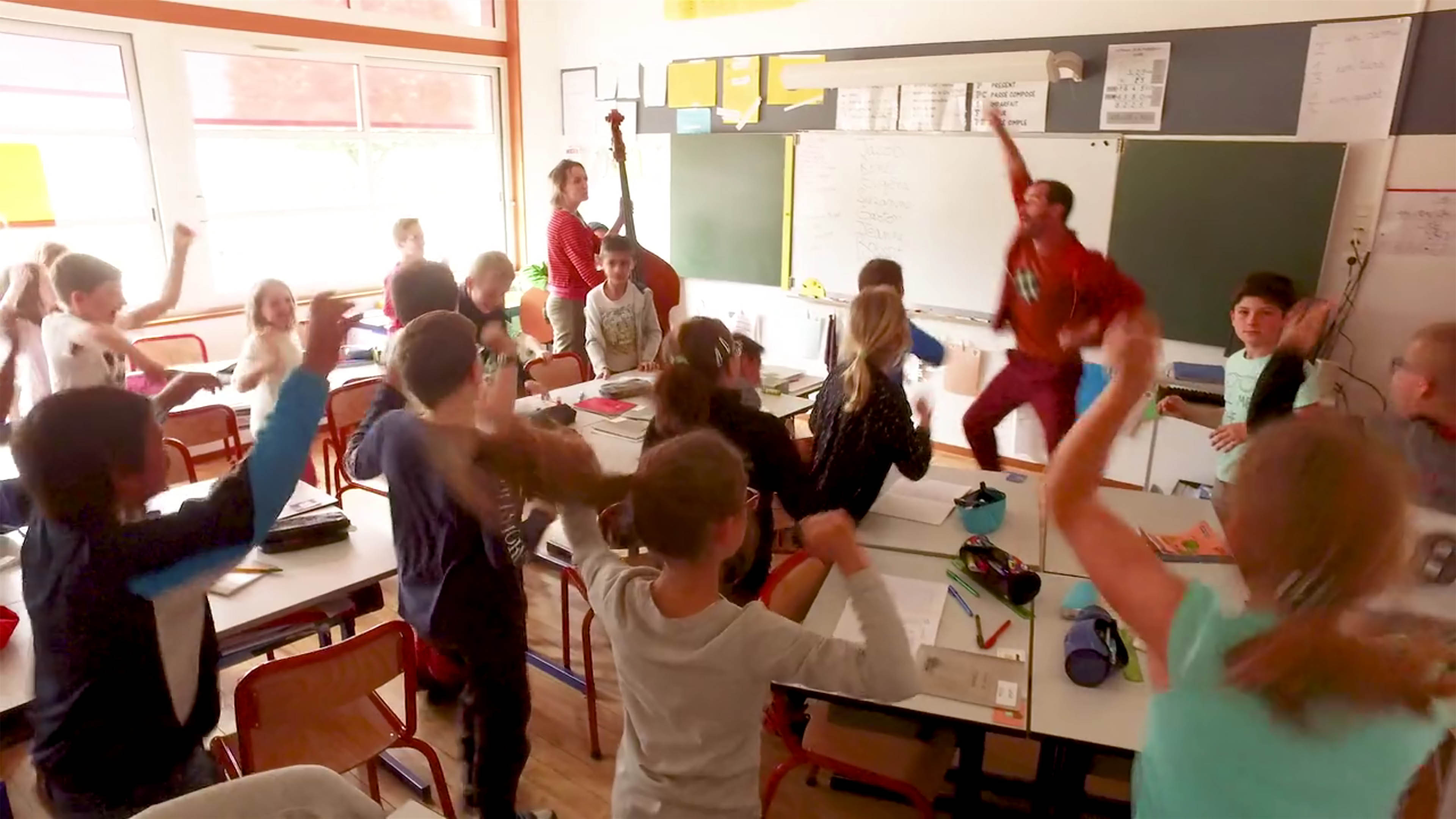 Cie la Parenthèse – Le chemin pour s’y rendre – danse-théâtre à l’école